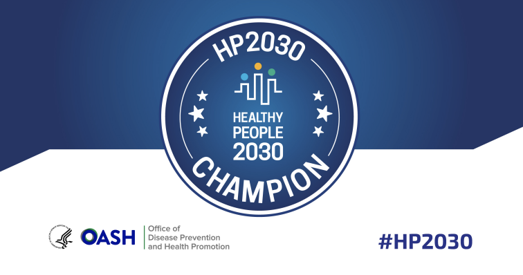 PEP Recognized as Healthy People 2030 Champion